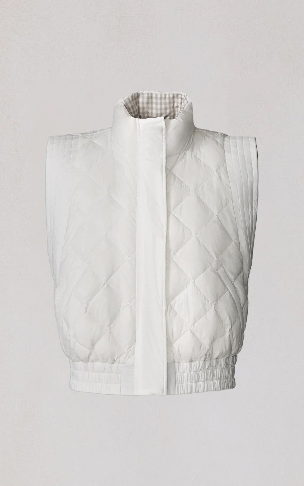 Brenna Reversible Vest - Light Oak