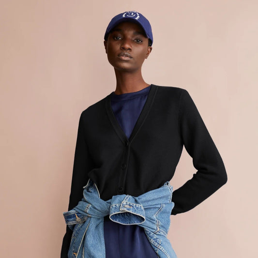 Menaal Links Sweater - Black