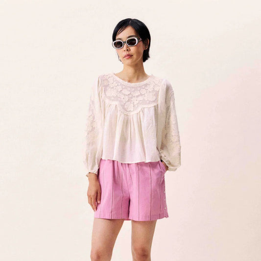 Acaste Blouse - Creme
