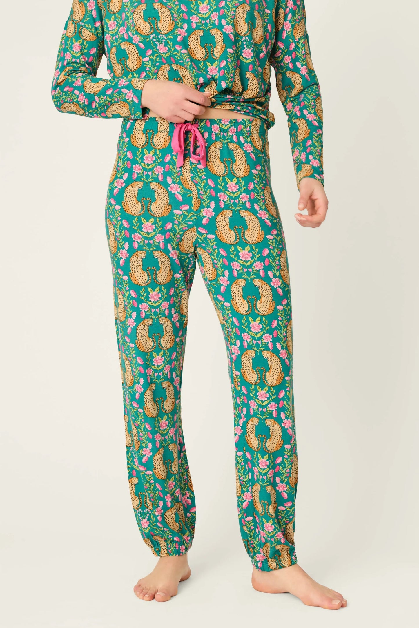 Cheetah Bonita Dreams Pant - Teal