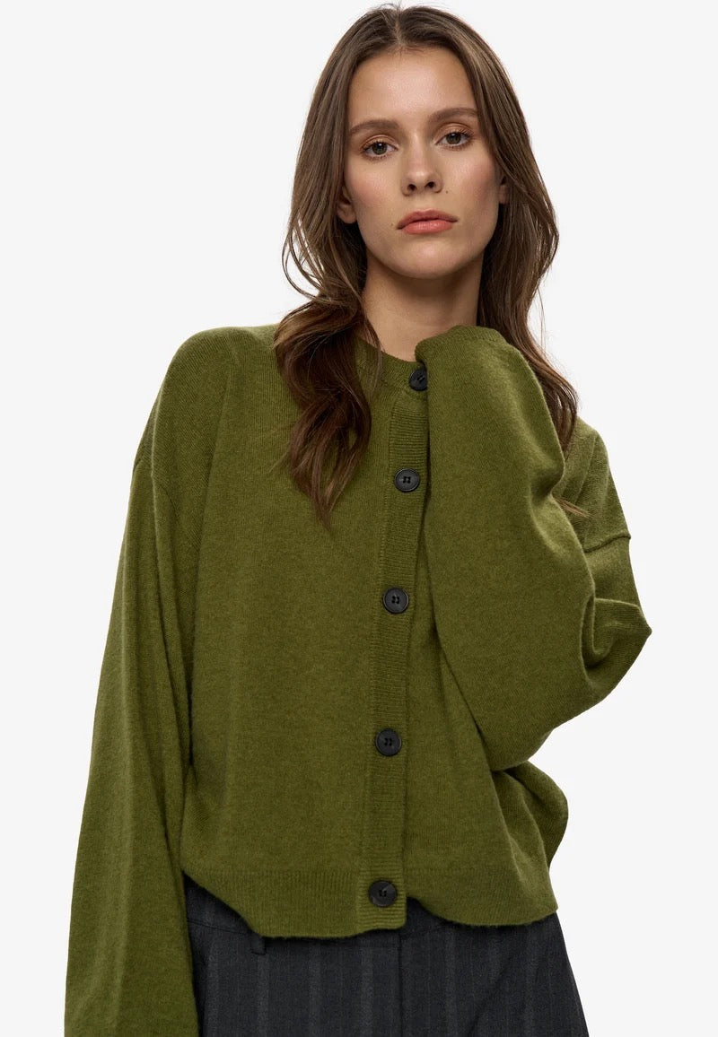 Assiana Cardigan - Moss
