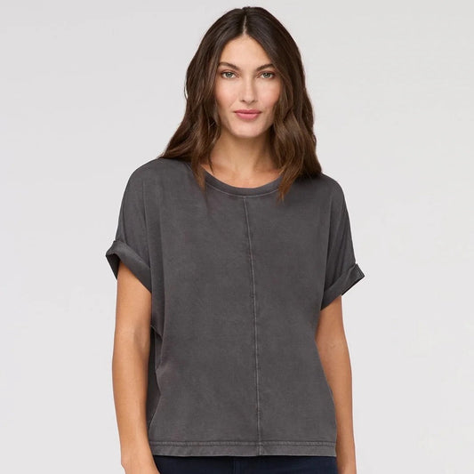PurePima Dolman Tee - Washed Grey