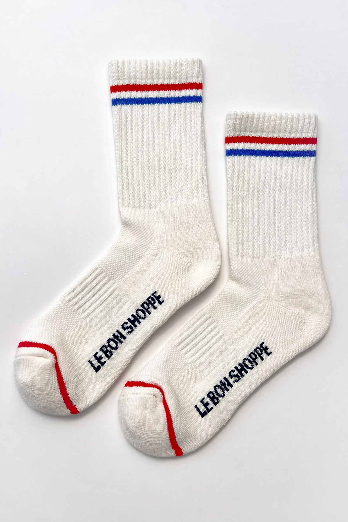 Boyfriend Socks - Milk