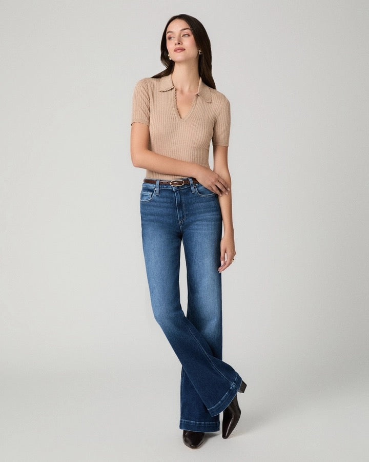 Leenah Wide Leg Jean - Hamptons