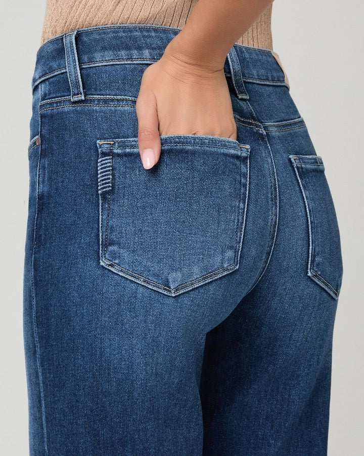 Leenah Wide Leg Jean - Hamptons
