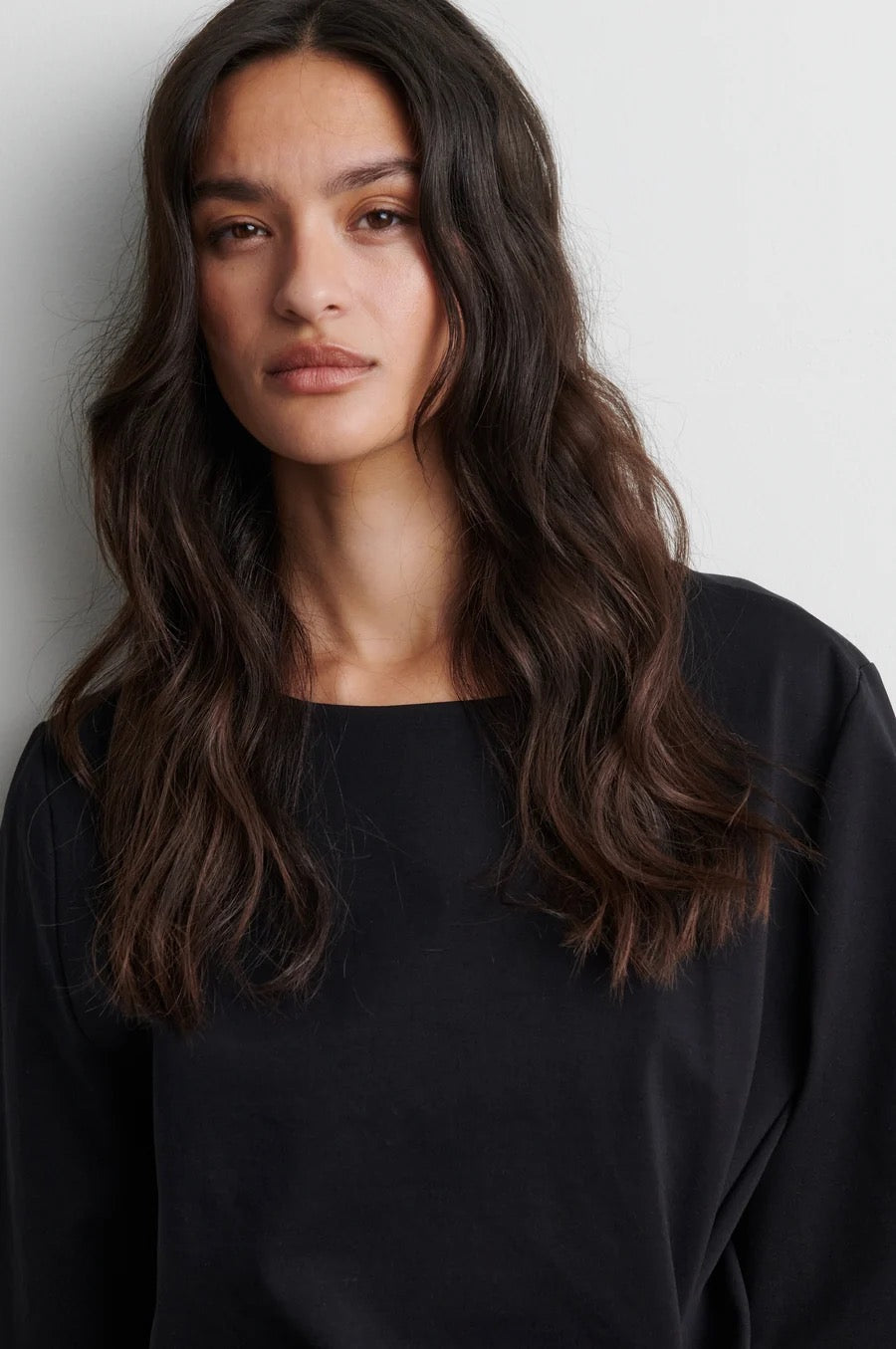 Arkai Drape Tee - Black