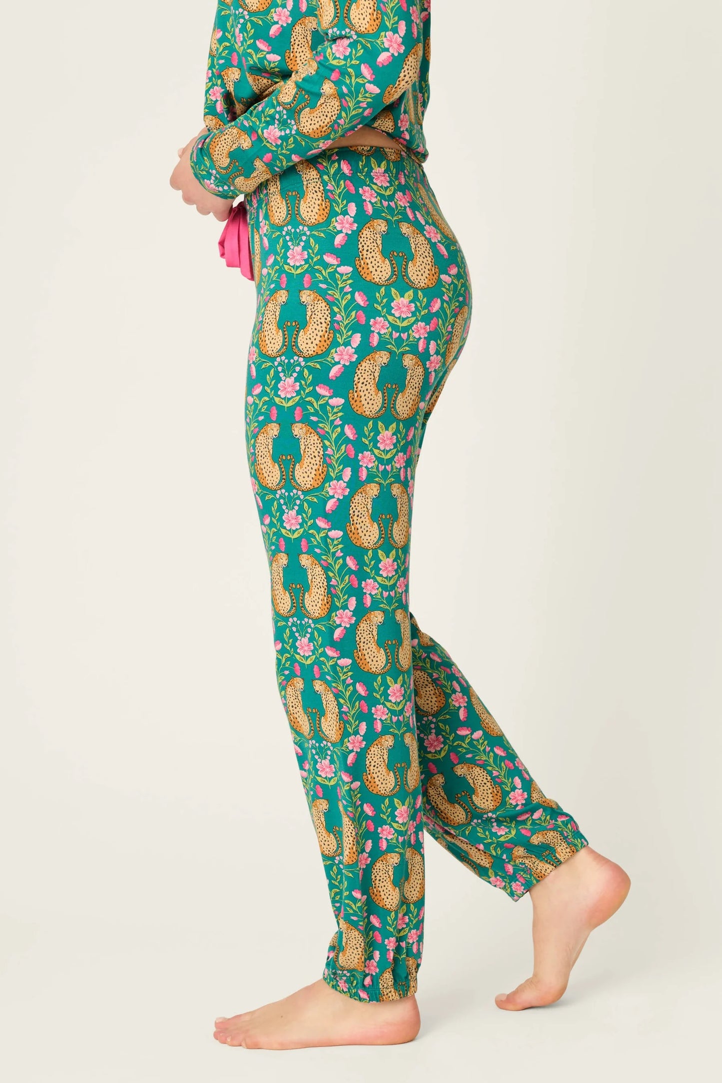 Cheetah Bonita Dreams Pant - Teal