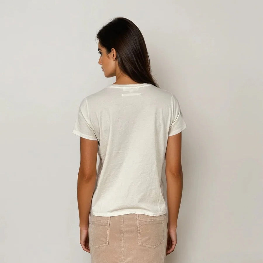 Optimistic Mystic Tee - Vintage White