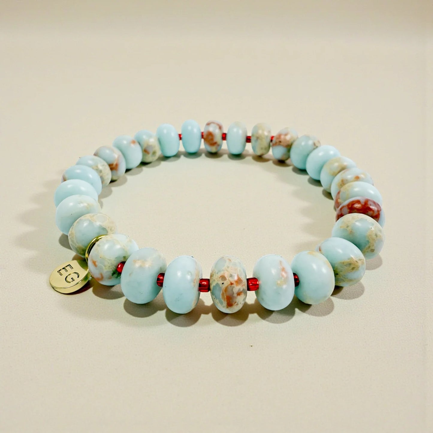 Rondelle Gemstone Bracelet - Shoushan