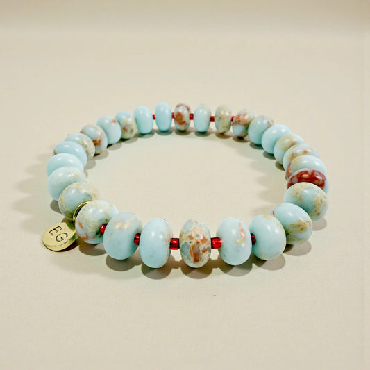 Rondelle Gemstone Bracelet - Shoushan