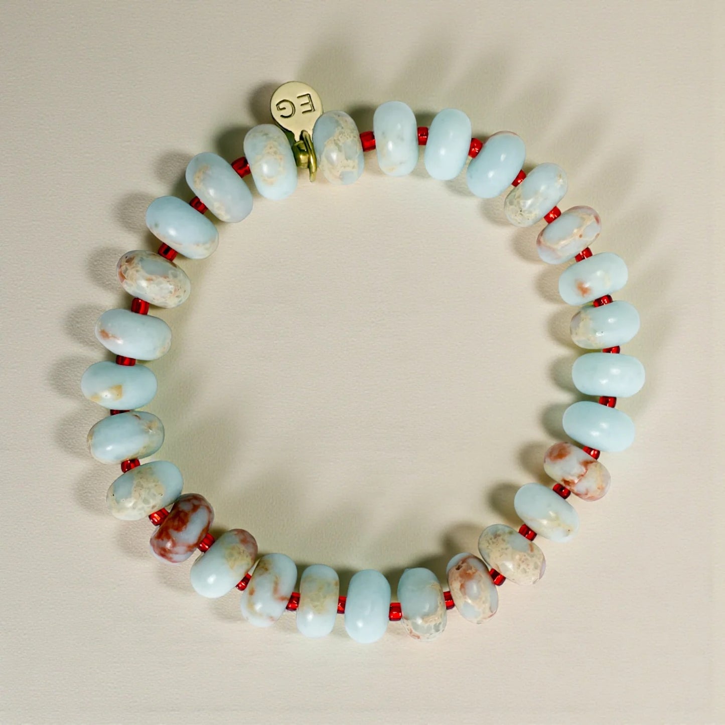 Rondelle Gemstone Bracelet - Shoushan