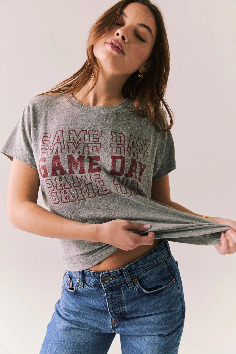 Game Days Graphic Tee - Grey