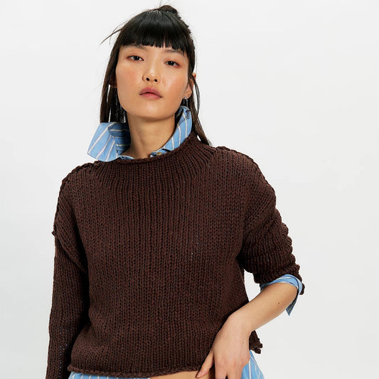 Opal Sweater - Chicory Coffee