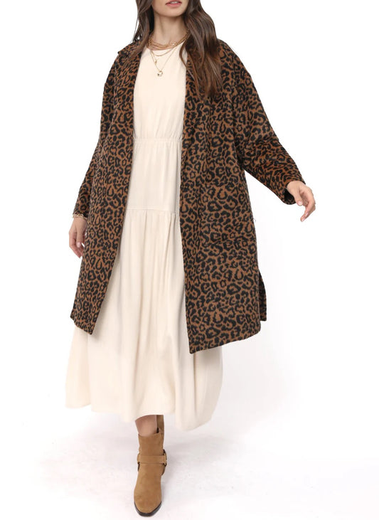 Animal Instinct Leopard Coat